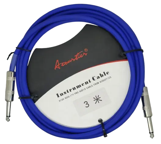 CABLE DE LINEA PARA GUITARRA 3 MT