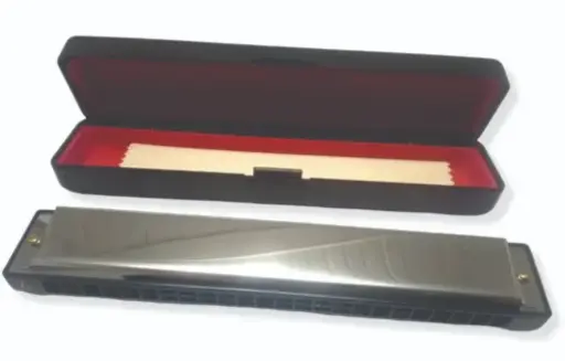 ARMONICA METÁLICA DE 24 HUECOS